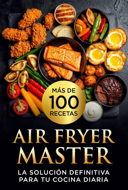 Air Fryer Master 100+ (+4 Bonos) + 3 libros